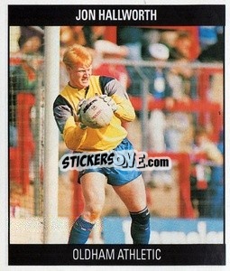 Sticker Jon Hallworth - Football 1991
 n. G22 - Orbis Publishing
