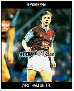 Sticker Kevin Keen - Football 1991
 n. M56 - Orbis Publishing
