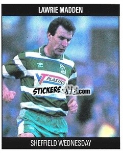 Sticker Lawrie Madden - Football 1991
 - Orbis Publishing
