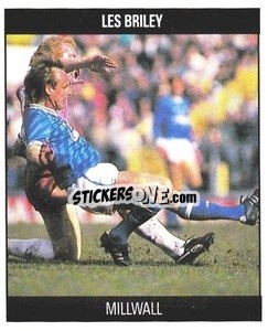Sticker Les Briley - Football 1991
 - Orbis Publishing
