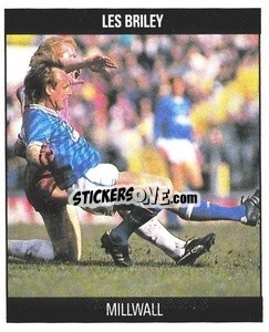 Sticker Les Briley - Football 1991
 n. M16 - Orbis Publishing
