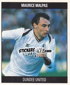 Sticker Maurice Malpas - Football 1991
 - Orbis Publishing
