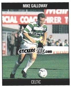 Sticker Mike Galloway - Football 1991
 - Orbis Publishing
