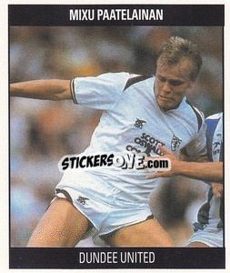 Sticker Mixu Paatelainen - Football 1991
 - Orbis Publishing
