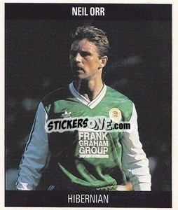 Sticker Neil Orr - Football 1991
 - Orbis Publishing
