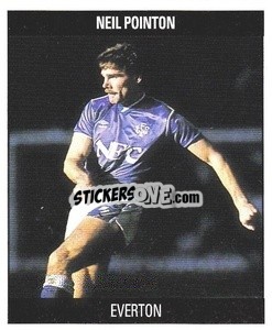 Sticker Neil Pointon - Football 1991
 n. F75 - Orbis Publishing
