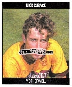 Sticker Nick Cusack - Football 1991
 - Orbis Publishing
