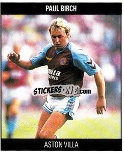 Sticker Paul Birch - Football 1991
 - Orbis Publishing
