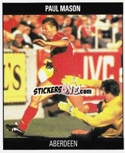 Sticker Paul Mason - Football 1991
 - Orbis Publishing

