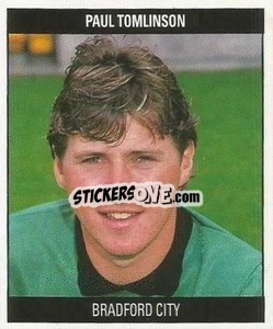 Sticker Paul Tomlinson - Football 1991
 - Orbis Publishing
