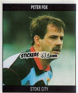 Sticker Peter Fox - Football 1991
 - Orbis Publishing
