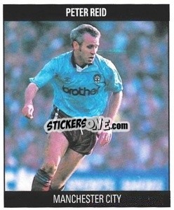 Sticker Peter Reid - Football 1991
 - Orbis Publishing
