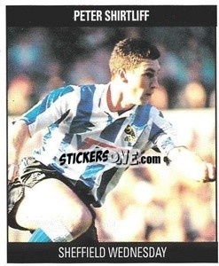 Sticker Peter Shirtliff - Football 1991
 - Orbis Publishing
