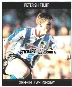 Sticker Peter Shirtliff - Football 1991
 n. D87 - Orbis Publishing
