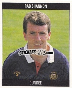 Sticker Rab Shannon - Football 1991
 - Orbis Publishing
