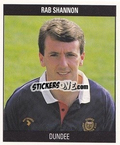 Sticker Rab Shannon - Football 1991
 n. F84 - Orbis Publishing

