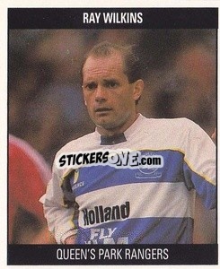 Sticker Ray Wilkins - Football 1991
 - Orbis Publishing
