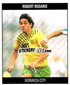 Sticker Robert Rosario - Football 1991
 - Orbis Publishing

