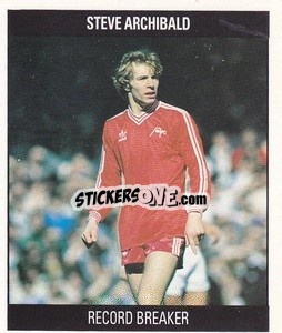 Cromo Steve Archibald - Football 1991
 - Orbis Publishing
