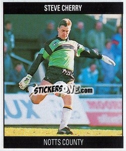 Sticker Steve Cherry - Football 1991
 n. G6 - Orbis Publishing
