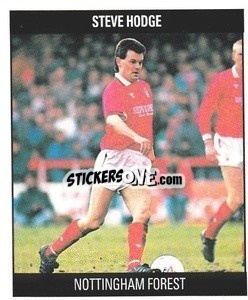 Sticker Steve Hodge - Football 1991
 - Orbis Publishing
