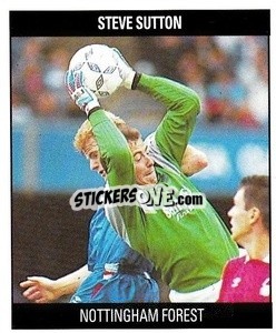 Sticker Steve Sutton - Football 1991
 - Orbis Publishing
