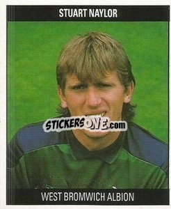 Sticker Stuart Naylor - Football 1991
 n. G33 - Orbis Publishing
