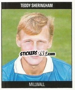 Sticker Teddy Sheringham - Football 1991
 - Orbis Publishing
