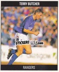 Sticker Terry Butcher - Football 1991
 n. D14 - Orbis Publishing

