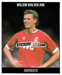 Sticker Willem van der Ark - Football 1991
 - Orbis Publishing
