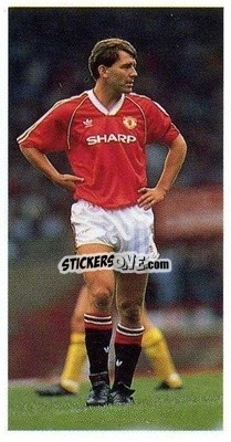 Sticker Bryan Robson - Football Candy Sticks 1990-1991
 n. 21 - Bassett & Co.
