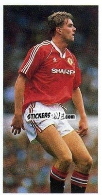 Sticker Gary Pallister - Football Candy Sticks 1990-1991
 n. 27 - Bassett & Co.
