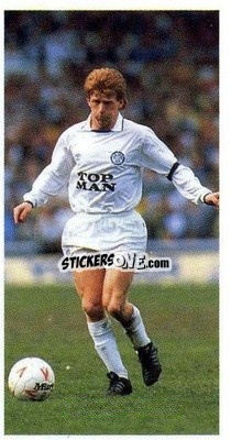Sticker Gordon Strachan - Football Candy Sticks 1990-1991
 - Bassett & Co.
