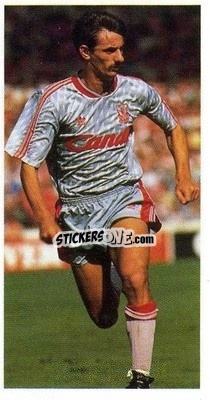 Cromo Ian Rush - Football Candy Sticks 1990-1991
 - Bassett & Co.
