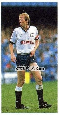 Sticker Mark Wright - Football Candy Sticks 1990-1991
 n. 8 - Bassett & Co.

