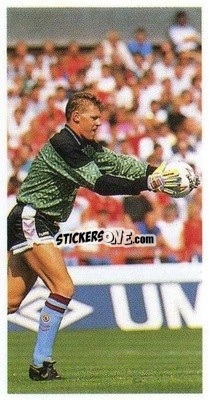 Sticker Nigel Spink - Football Candy Sticks 1990-1991
 - Bassett & Co.
