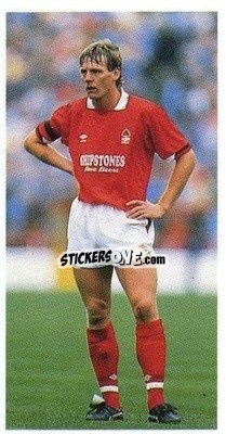 Sticker Stuart Pearce - Football Candy Sticks 1990-1991
 n. 29 - Bassett & Co.
