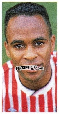 Sticker Tony Agana - Football Candy Sticks 1990-1991
 n. 18 - Bassett & Co.
