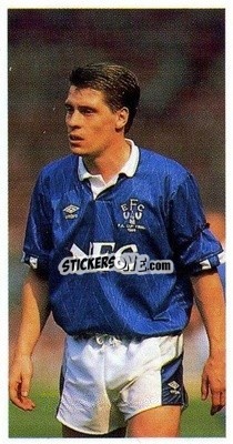 Sticker Tony Cottee - Football Candy Sticks 1990-1991
 n. 6 - Bassett & Co.

