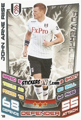 Figurina John Arne Riise - English Premier League 2012-2013. Match Attax - Topps