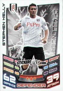 Sticker Stephen Kelly - English Premier League 2012-2013. Match Attax n. 79 - Topps