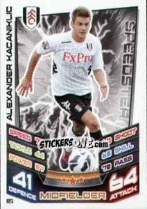 Sticker Alexander Kacaniklic - English Premier League 2012-2013. Match Attax - Topps