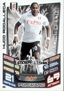 Sticker Hugo Rodallega - English Premier League 2012-2013. Match Attax n. 90 - Topps