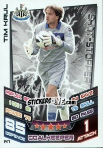 Sticker Tim Krul - English Premier League 2012-2013. Match Attax - Topps