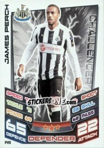 Figurina James Perch - English Premier League 2012-2013. Match Attax - Topps