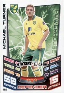 Cromo Michael Turner - English Premier League 2012-2013. Match Attax - Topps