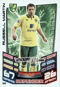 Sticker Russell Martin - English Premier League 2012-2013. Match Attax - Topps