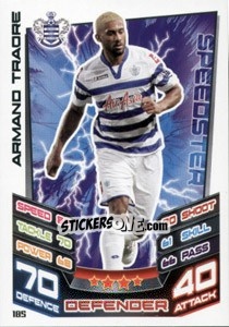 Sticker Armand Traore - English Premier League 2012-2013. Match Attax - Topps