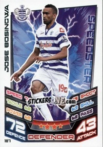 Figurina Jose Bosingwa - English Premier League 2012-2013. Match Attax - Topps