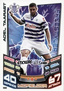 Sticker Adel Taarabt - English Premier League 2012-2013. Match Attax n. 190 - Topps